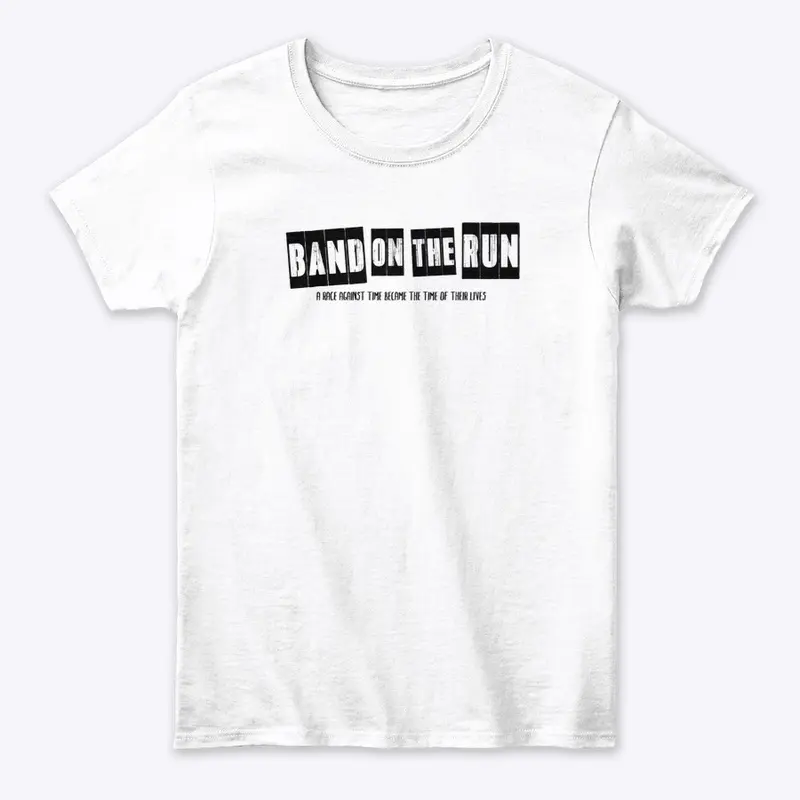 Band on the Run Movie Swag-Blk on White