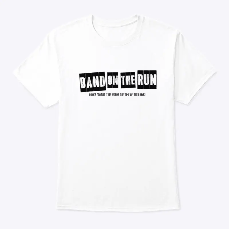 Band on the Run Movie Swag-Blk on White