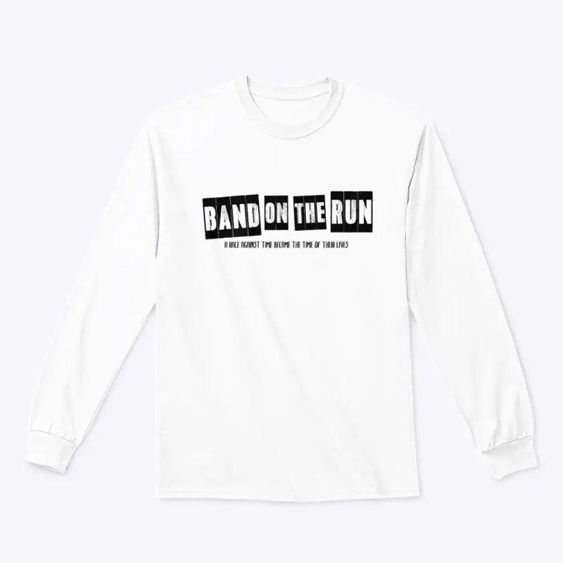 Band on the Run Movie Swag-Blk on White